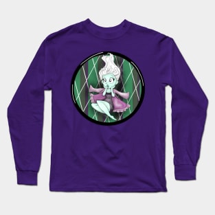 Ghost in Purple Long Sleeve T-Shirt